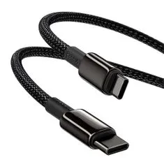 BASEUS Data kábel USB-C / USB-C PD QC 100W 5A 1m, fekete