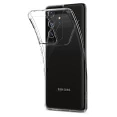Spigen Liquid Crystal szilikon tok Samsung Galaxy S21 Ultra, átlátszó