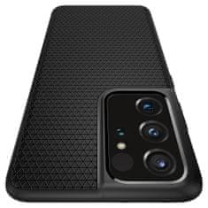 Spigen Liquid Air szilikon tok Samsung Galaxy S21 Ultra, fekete