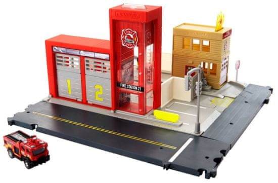 Matchbox Action Dirivers Fire Station Rescue HBD74