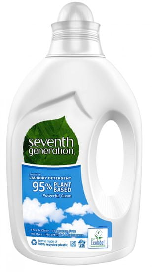 Seventh Generation Free&Clear mosógél, 20 mosási adag