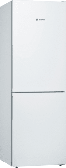 BOSCH KGV33VW31S Kombinált hűtőszekrény, 286 L, A++