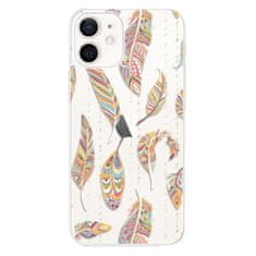 iSaprio Feather pattern 02 szilikon tok Apple iPhone 12 Mini