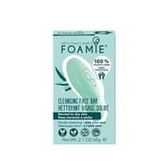 Foamie Aloe You Vera Much (Cleansing Face Bar) 60 g Pleť szappan normál és száraz bőrre