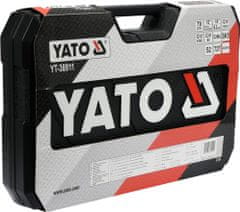 YATO  csavarkulcs kulcskészlet 1/2', 1/4'' + kiegészítők 79 db
