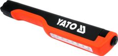 YATO  Lámpa kézi 8 LED, klipszel, 80 lm
