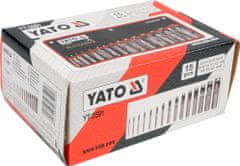 YATO  Ütések a bőrön halmaza 15 db