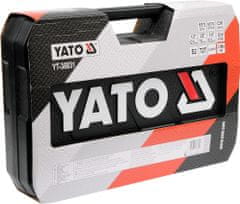 YATO  csavarkulcs kulcskészlet 1/2", 3/8", 1/4" + kiegészítők 111 db