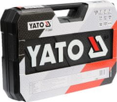 YATO  csavarkulcs kulcskészlet 1/2", 3/8", 1/4" 129 db