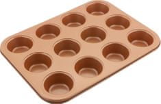 Lamart Muffin forma 12 muffin részére COPPER LT3092 35,5 × 26,5, réz