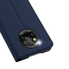 Dux Ducis Skin Pro bőr könyvtok Xiaomi Poco M3 / Redmi 9T, kék