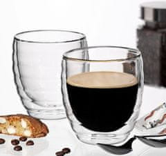 Kela Cappuccino poharak CESENA 2 db-os készlet, 200 ml KL-12411
