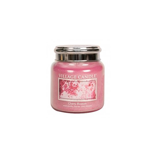 Village Candle Cherry Blossom 390 g illatgyertya üvegedényben