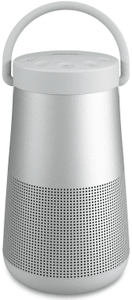 A SoundLink Revolve Plus II Bluetooth hangszóró nagyszerű térhatású hangzás stílusos egységes dizájn handsfree mikrofon hangvezérléssel, amely kisméretű vízálló porálló 17 órás üzemidő egyetlen feltöltéssel beépített vezérlés