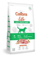 Calibra Dog Life Adult Közepes fajtájú bárány 2,5kg