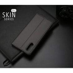 Dux Ducis Skin Pro bőr könyvtok Huawei P Smart 2020, fekete