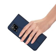 Dux Ducis Skin Pro bőr könyvtok Samsung Galaxy A42 5G, kék