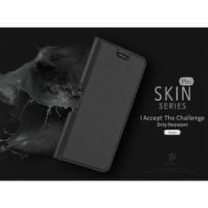 Dux Ducis Skin Pro bőr könyvtok Huawei P Smart 2020, fekete