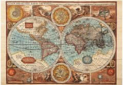 DINO Világtérkép 1626-ból, puzzle, 500 db