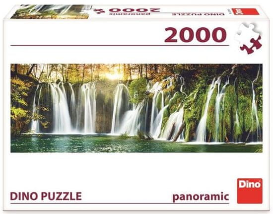 DINO Plitvicei vízesések panoramic 2000 darabos