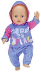 BABY born Tréningruha - kék, 43 cm