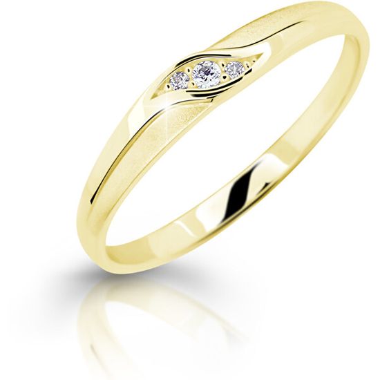 Cutie Jewellery Z6815–2844-10-X-1 bájos sárga arany eljegyzési gyűrű