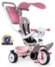 Smoby Baby Balade Plus tricikli, rózsaszín