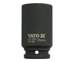 YATO  3/4" ütős adapter hatszögletű mély 35 mm CrMo