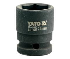 YATO  1/2" ütős rögzítés hatszögletű 22 mm CrMo
