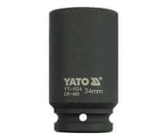 YATO  3/4" ütős adapter hatszögletű mély 34 mm CrMo
