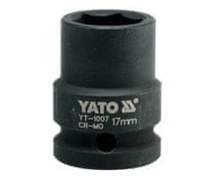 YATO  1/2" ütős rögzítés hatszögletű 17 mm CrMo