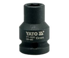 YATO  1/2" ütős rögzítés hatszögletű 10 mm CrMo
