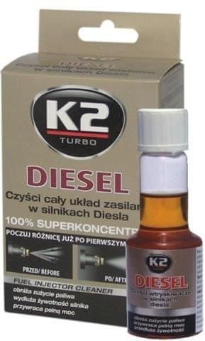 K2 K2 DÍZEL 50 ml - üzemanyag adalék