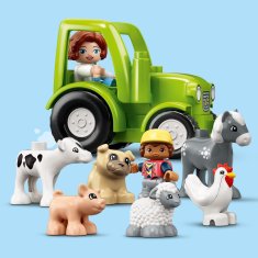 LEGO DUPLO® Town 10952 istálló, traktor és haszonállatok a farmról