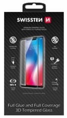 SWISSTEN Védőüveg Ultra Durable 3D Full Glue Glass Apple iPhone 12/12 Pro 64701865, fekete