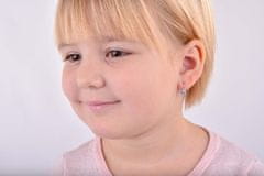 Cutie Jewellery Gyermek sárga arany fülbevaló C2157-10-X-1 (Szín világos zöld)