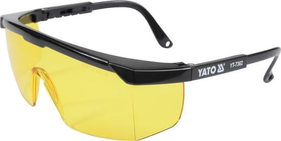 YATO  Védőszemüveg sárga típus 9844