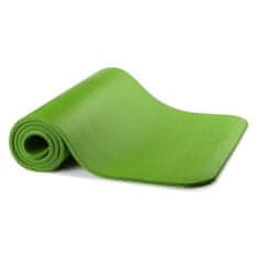 MG Gymnastic Yoga Premium csúszásgátló jógaszőnyeg 10mm + tok, zöld