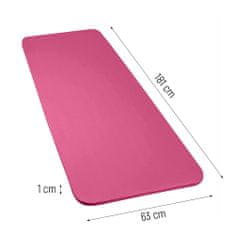 MG Gymnastic Yoga Premium csúszásgátló jógaszőnyeg 10mm + tok, lila