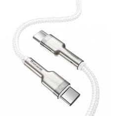 BASEUS Cafule kábel USB-C / USB-C 100W 5A 2m, fehér