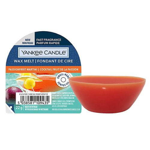 Yankee Candle YC NEW WAX MELTS PASSIONFRUIT MARTINI 1676100E, YC NEW WAX MELTS PASSIONFRUIT MARTINI 1676100E