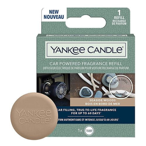 Yankee Candle YC ÚJ Gépjármű-illat diffúzor újratölteni a tengerparti fákat 1, YC ÚJ Gépjármű-illat diffúzor újratöltő tengerparti fa 1627745E