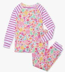 Hatley Lovely Doodles S21DNK1269 organikus pamut pizsama lányoknak, 92, rózsaszín