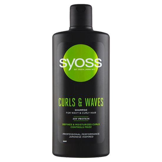 Syoss Sampon göndör és hullámos hajra Curls & Waves (Shampoo)