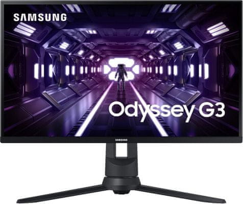  monitor Samsung Odyssey G35T (LF24G35TFWUXEN) széles látószögű kijelző 24 hüvelyk 16:9 hdmi vga dp