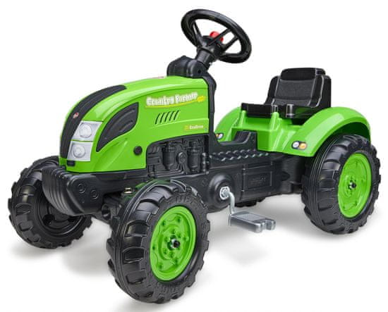 Falk Pedálos traktor 2057L Country Farmer - zöld