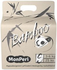 MonPeri Bamboo S, 3-6 kg (25 db)