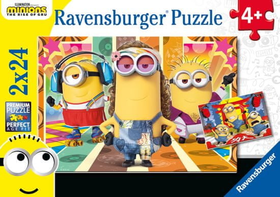 Ravensburger Puzzle Minyonok 2 2x24 darab