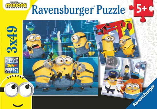 Ravensburger Puzzle Minyonok 2 3x49 darab