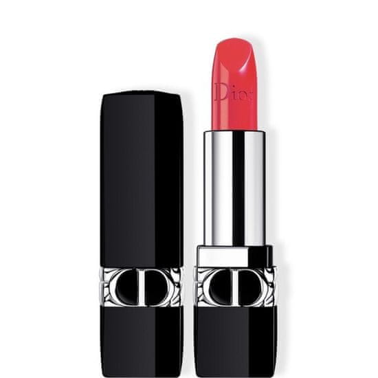 Dior Hosszantartó újratölthető ajakrúzs Rouge Dior Satin 3,5 g